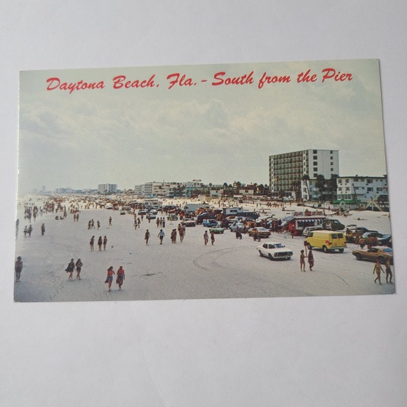 Other - Vintage Daytona Beach Florida Postcard South from the Pier Scenic View